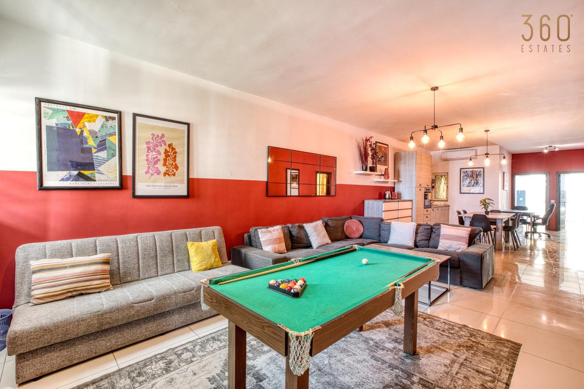 A Lovely 3 Bedroom, 3 Baths Home In The Centre Of Gzira By 360 Estates מראה חיצוני תמונה