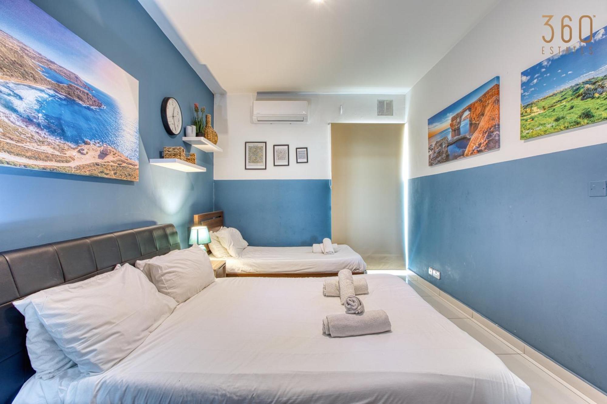 A Lovely 3 Bedroom, 3 Baths Home In The Centre Of Gzira By 360 Estates מראה חיצוני תמונה