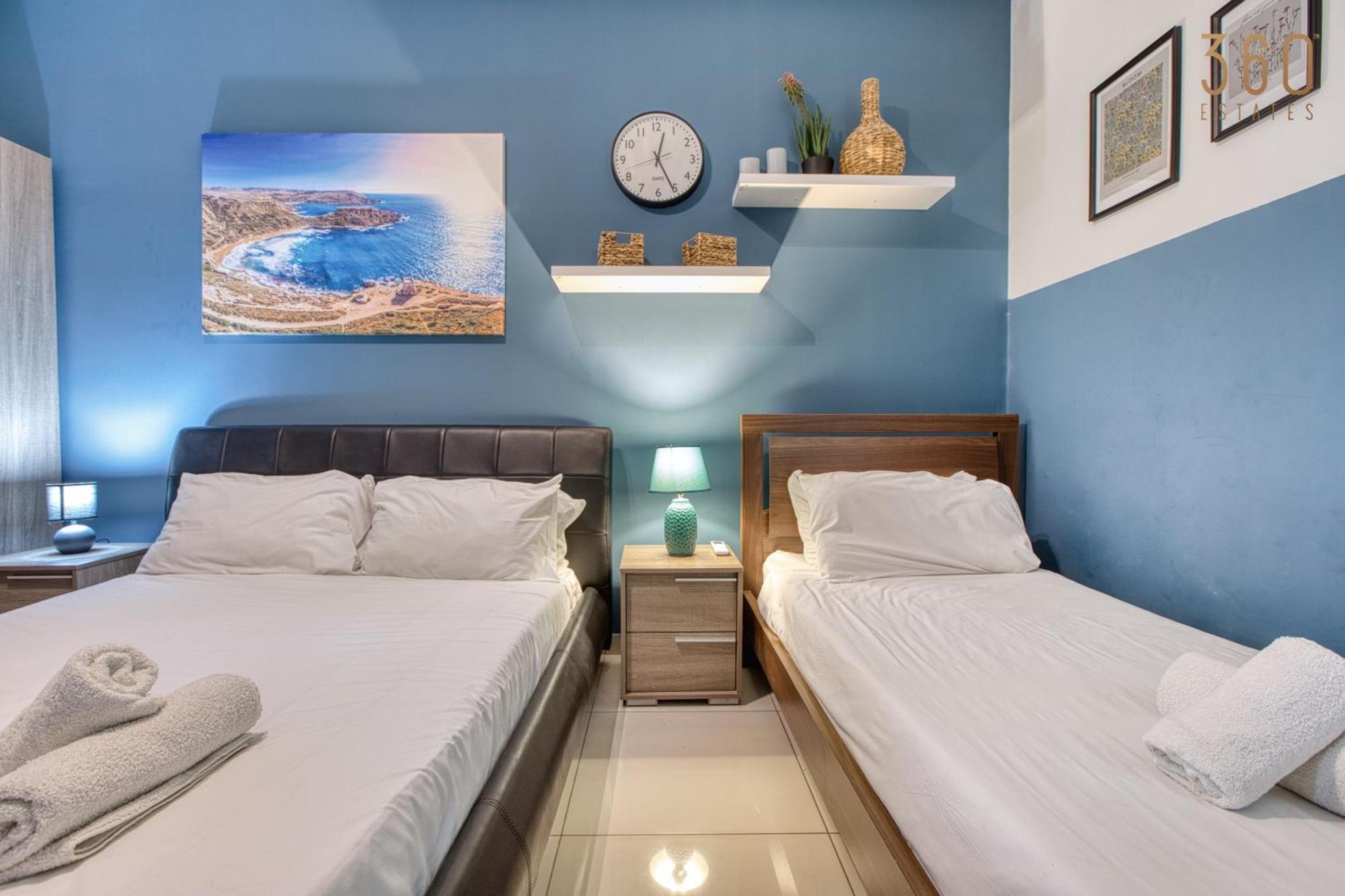 A Lovely 3 Bedroom, 3 Baths Home In The Centre Of Gzira By 360 Estates מראה חיצוני תמונה