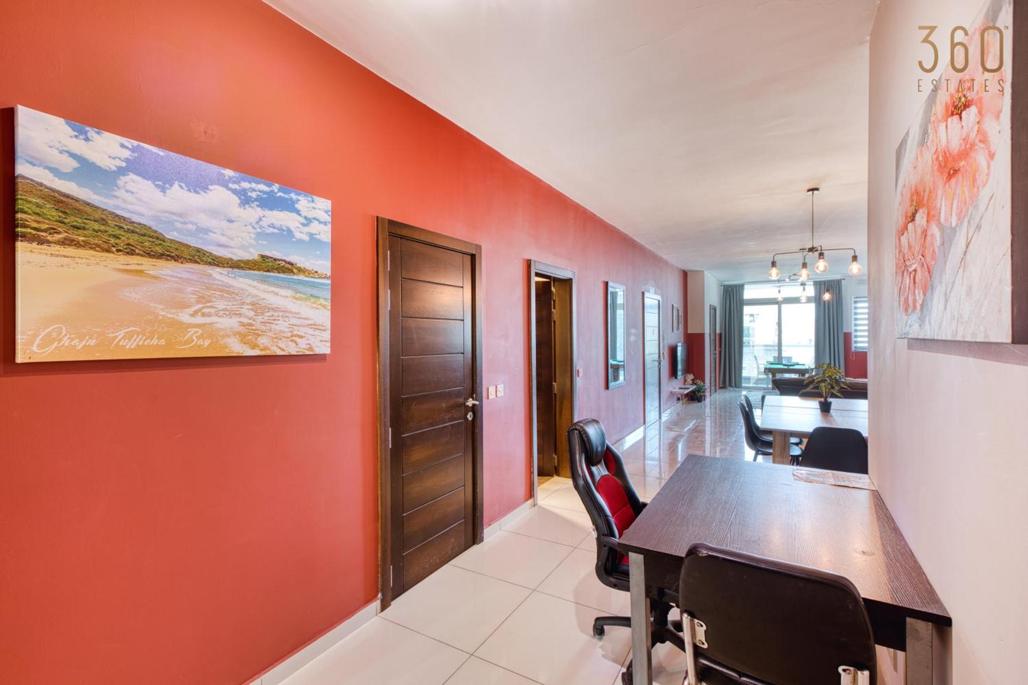 A Lovely 3 Bedroom, 3 Baths Home In The Centre Of Gzira By 360 Estates מראה חיצוני תמונה