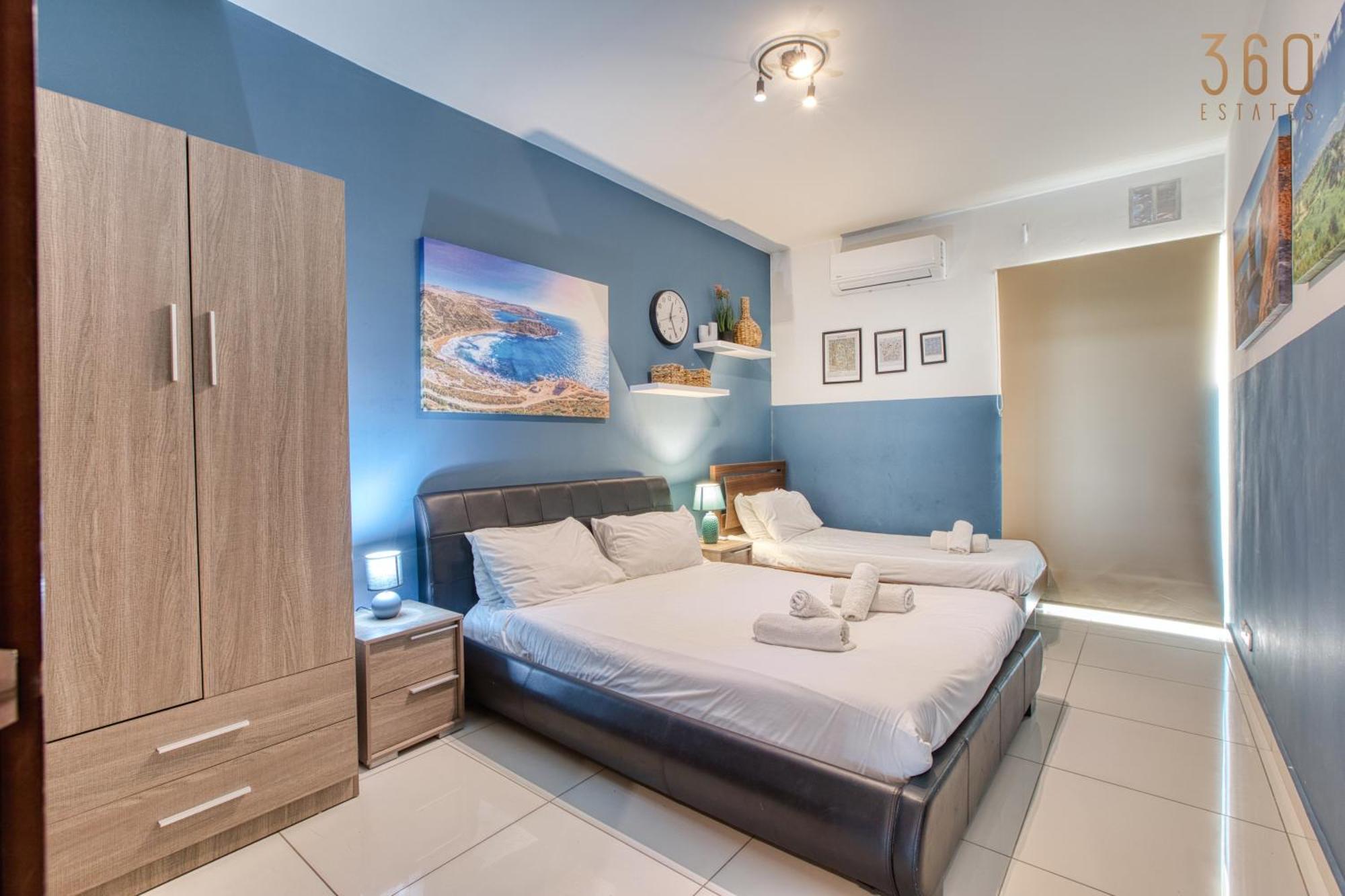 A Lovely 3 Bedroom, 3 Baths Home In The Centre Of Gzira By 360 Estates מראה חיצוני תמונה